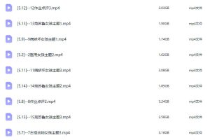 北极圈不许抠细节日系病痛暗黑风胸像半身团练2026【画质高清有课件】