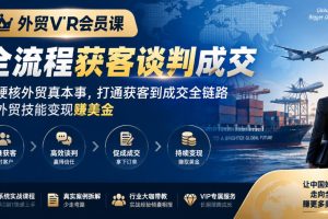 外贸会员课繁简混排与叠字错漏